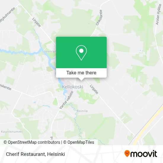 Cherif Restaurant map