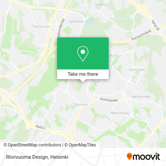 Riivivuoma Design map