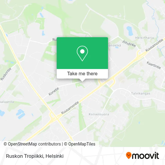 Ruskon Tropiikki map