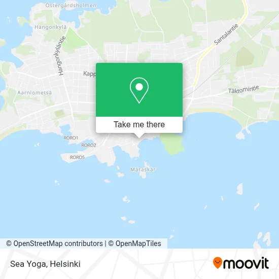 Sea Yoga map