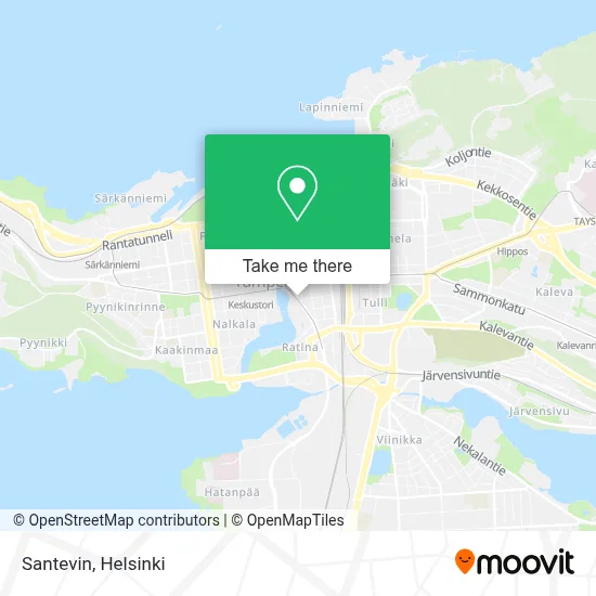Santevin map