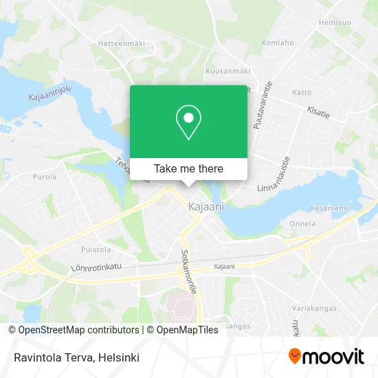 Ravintola Terva map