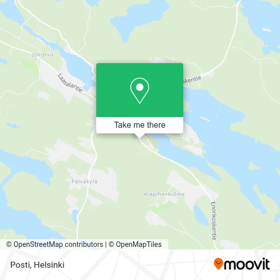 Posti map