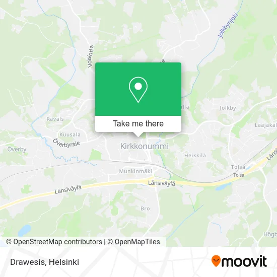Drawesis map