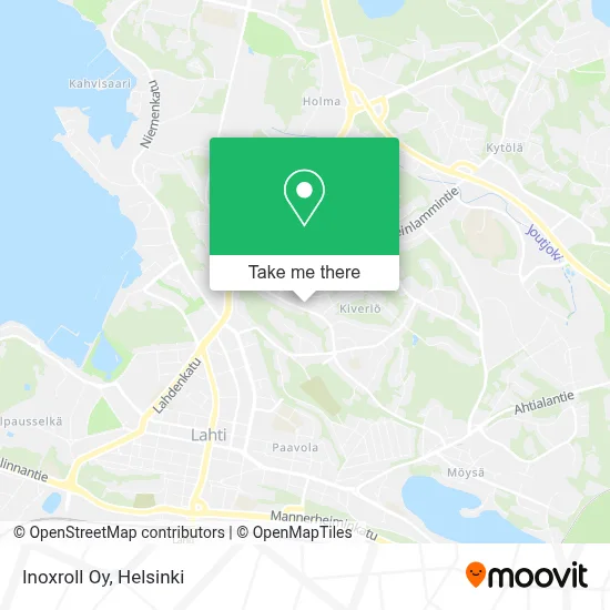Inoxroll Oy map