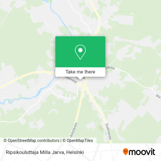 Ripsikouluttaja Milla Jarva map