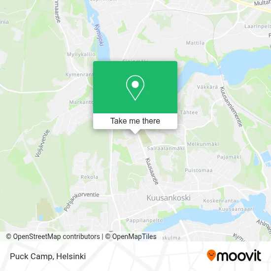 Puck Camp map