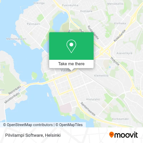 Pilvilampi Software map