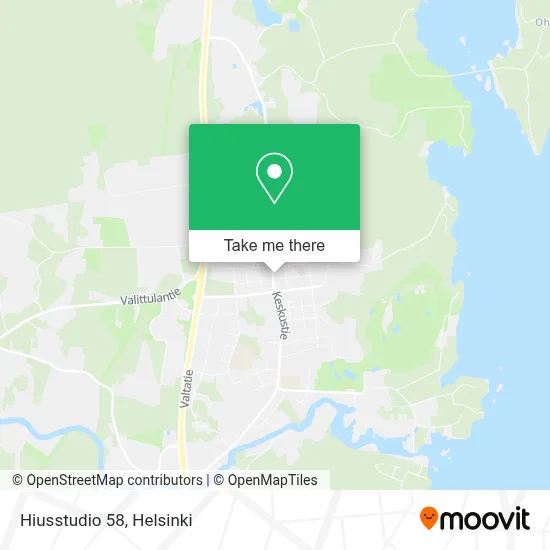 Hiusstudio 58 map