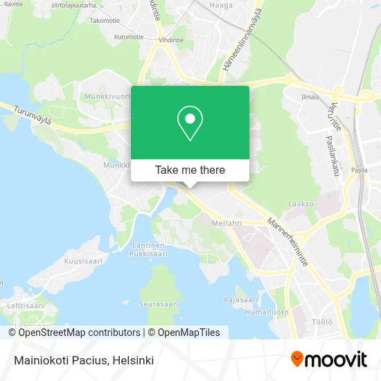 Mainiokoti Pacius map