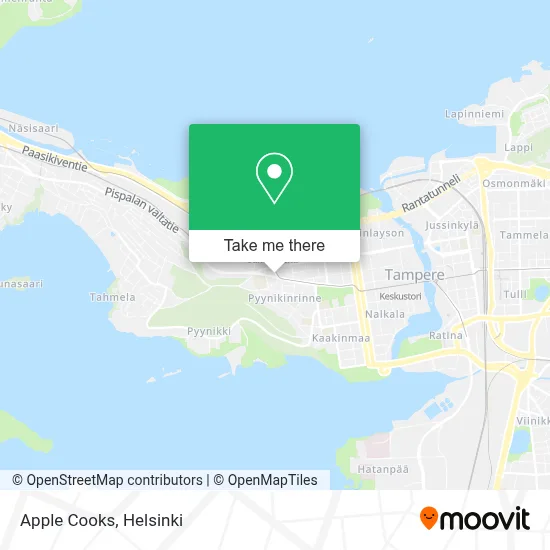 Apple Cooks map