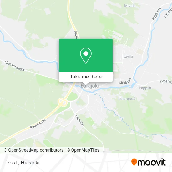 Posti map