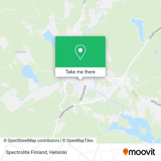 Spectrolite Finland map
