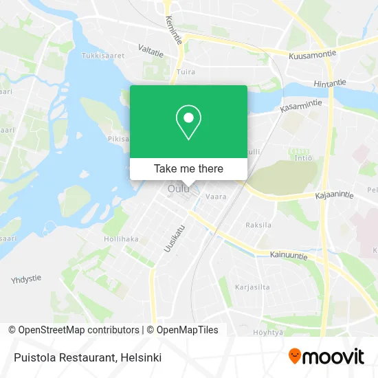 Puistola Restaurant map