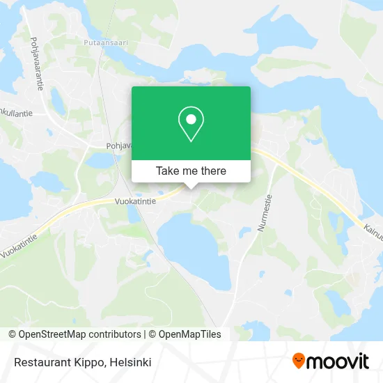 Restaurant Kippo map