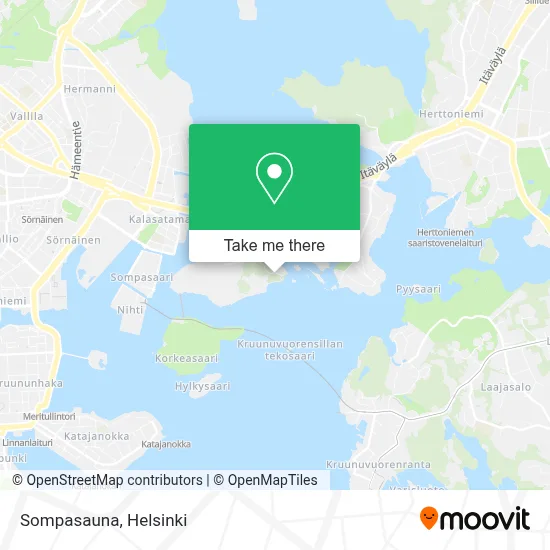 Sompasauna map