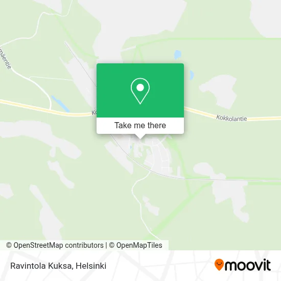 Ravintola Kuksa map