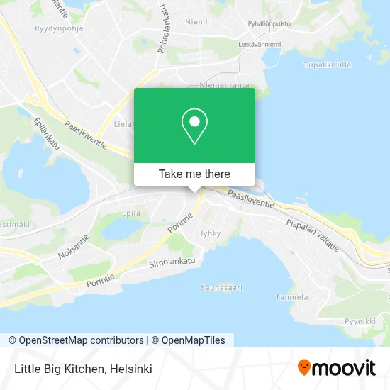 Little Big Kitchen map