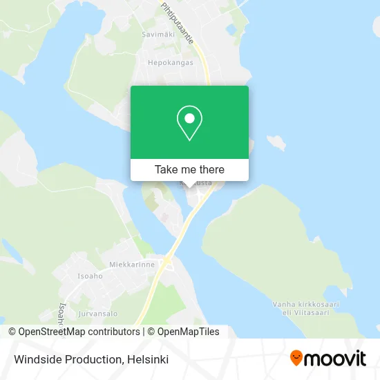 Windside Production map