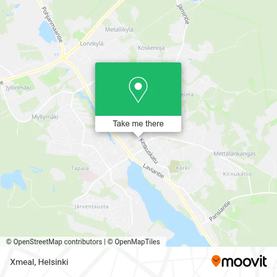 Xmeal map