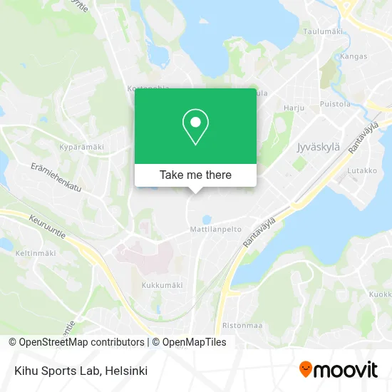 Kihu Sports Lab map