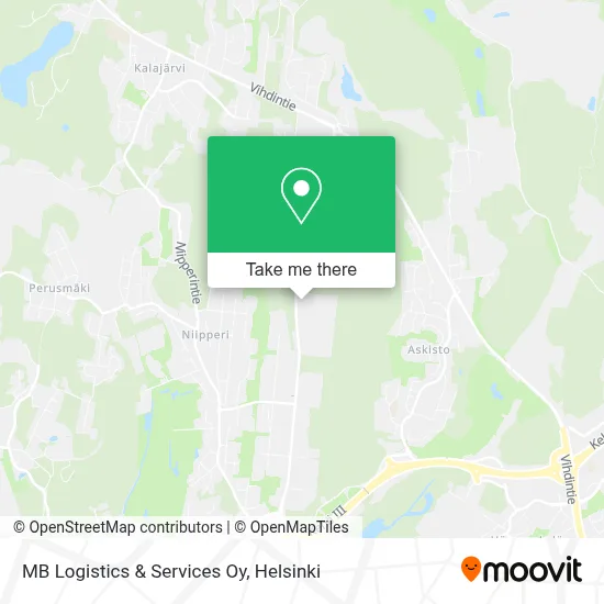 MB Logistics & Services Oy map