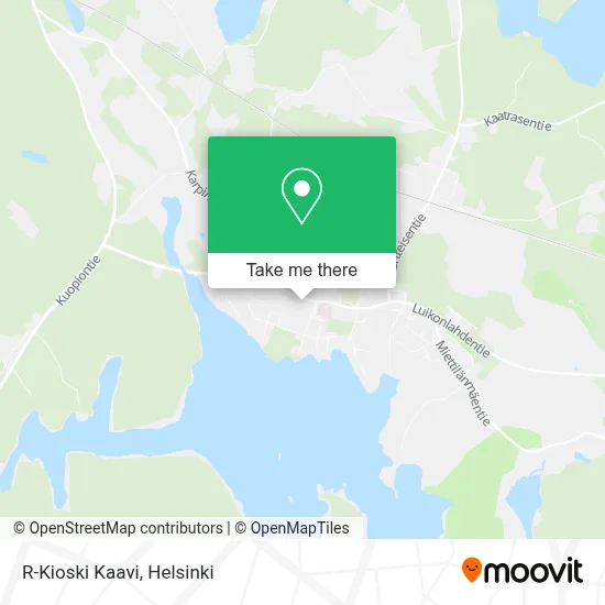 R-Kioski Kaavi map