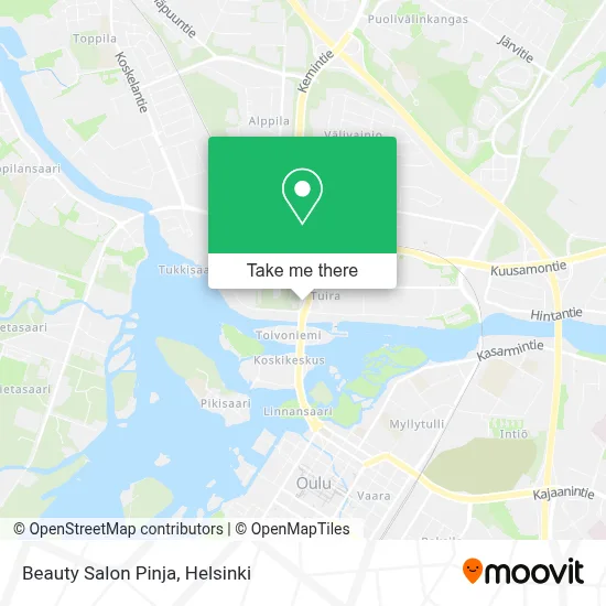 Beauty Salon Pinja map