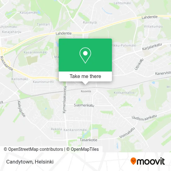 Candytown map