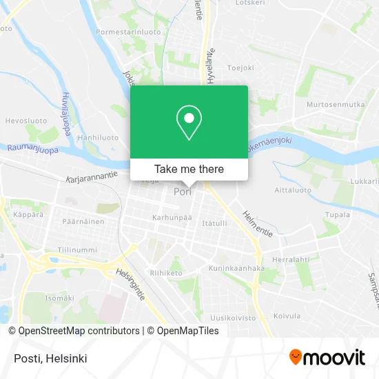 Posti map