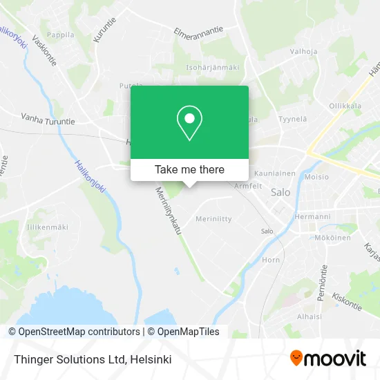Thinger Solutions Ltd map