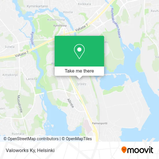 Valoworks Ky map