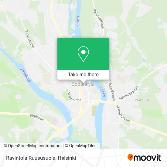 Ravintola Ruususuola map