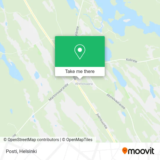 Posti map