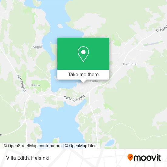 Villa Edith map