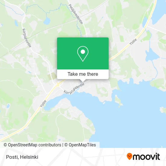 Posti map
