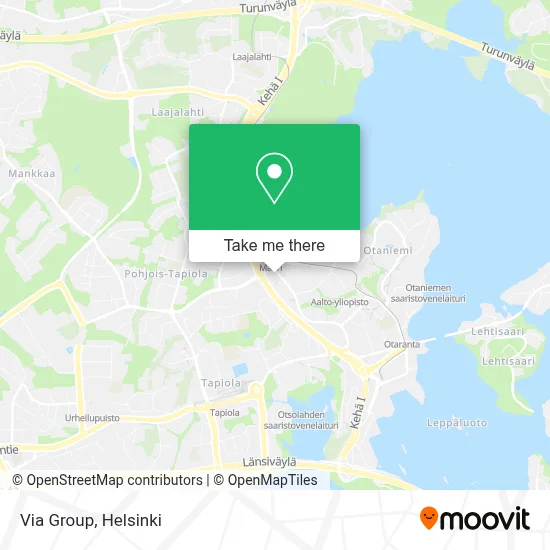 Via Group map