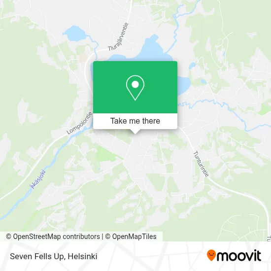 Seven Fells Up map
