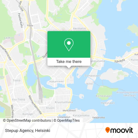 Stepup Agency map