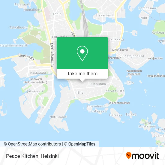 Peace Kitchen map