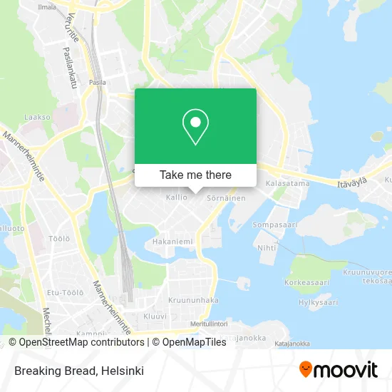 Breaking Bread map
