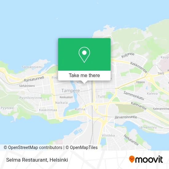 Selma Restaurant map