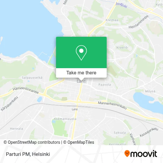 Parturi PM map