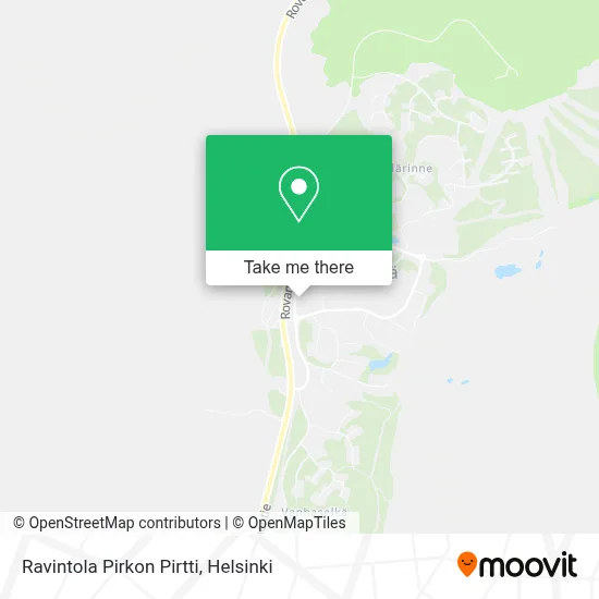 Ravintola Pirkon Pirtti map
