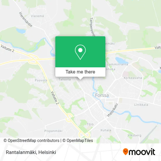 Rantalanmäki map