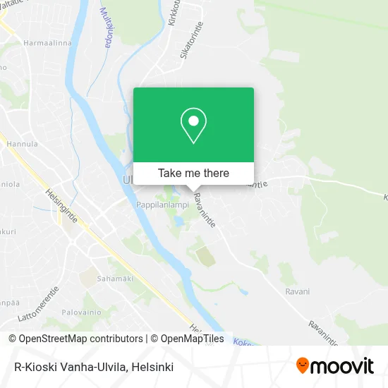 R-Kioski Vanha-Ulvila map