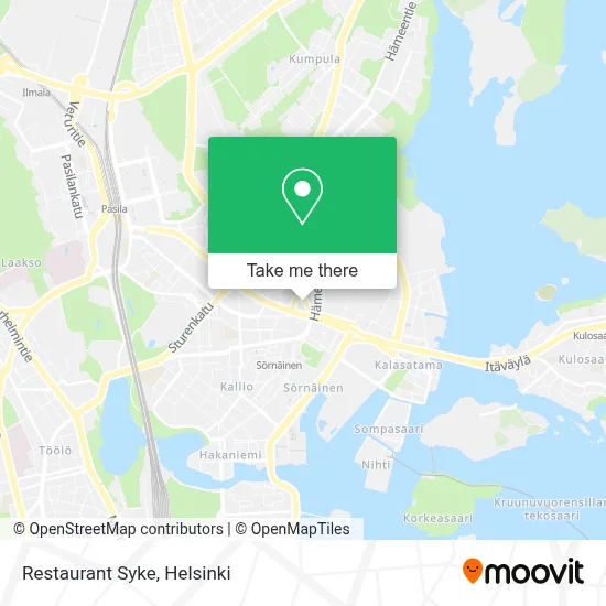 Restaurant Syke map