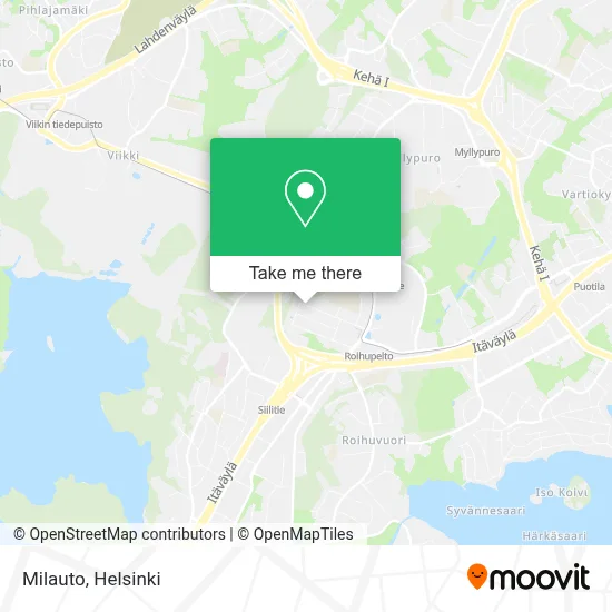 Milauto map