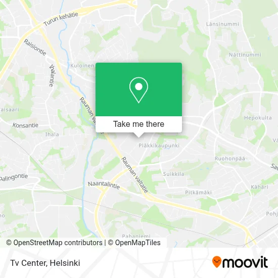Tv Center map