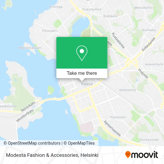 Modesta Fashion & Accessories map